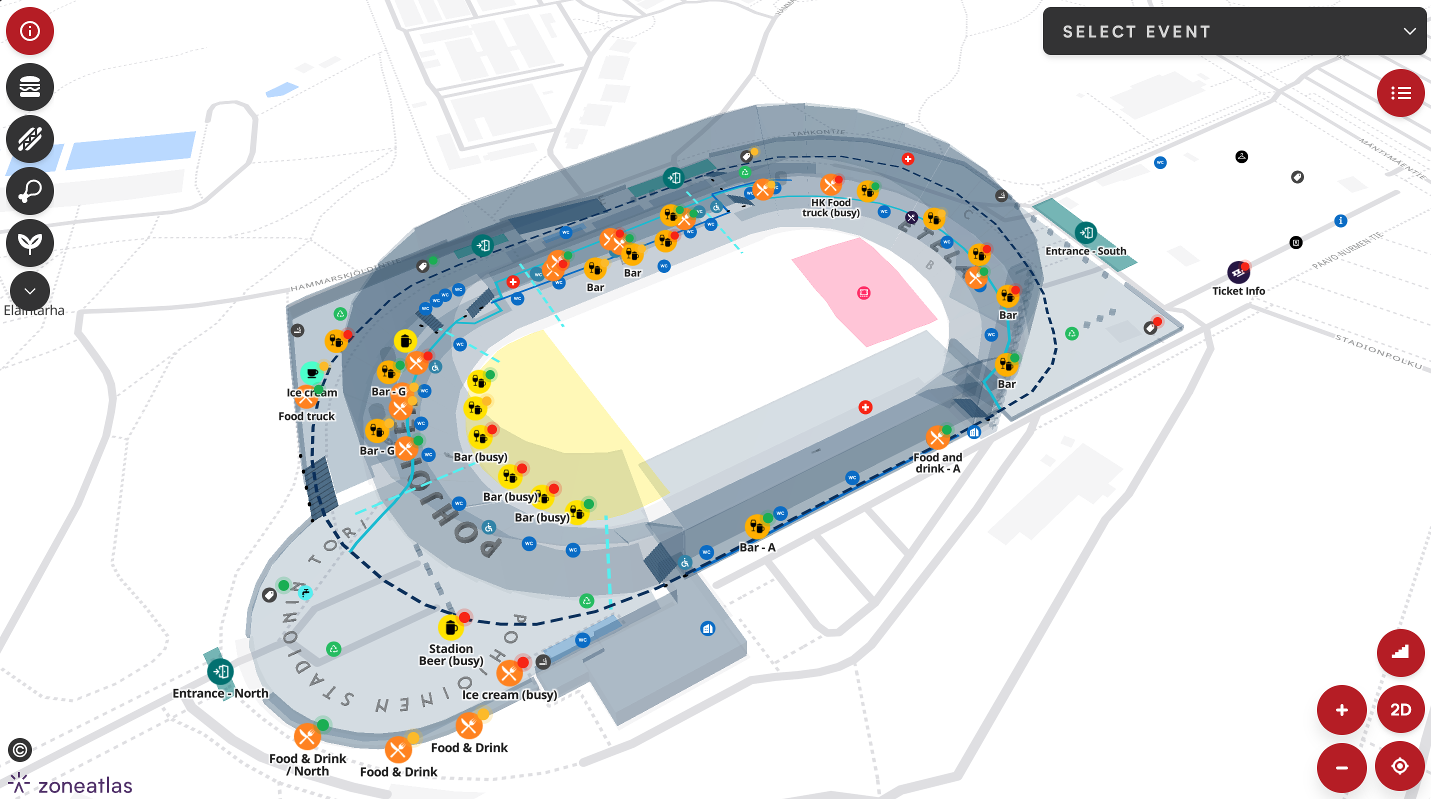 Event Demo Map
